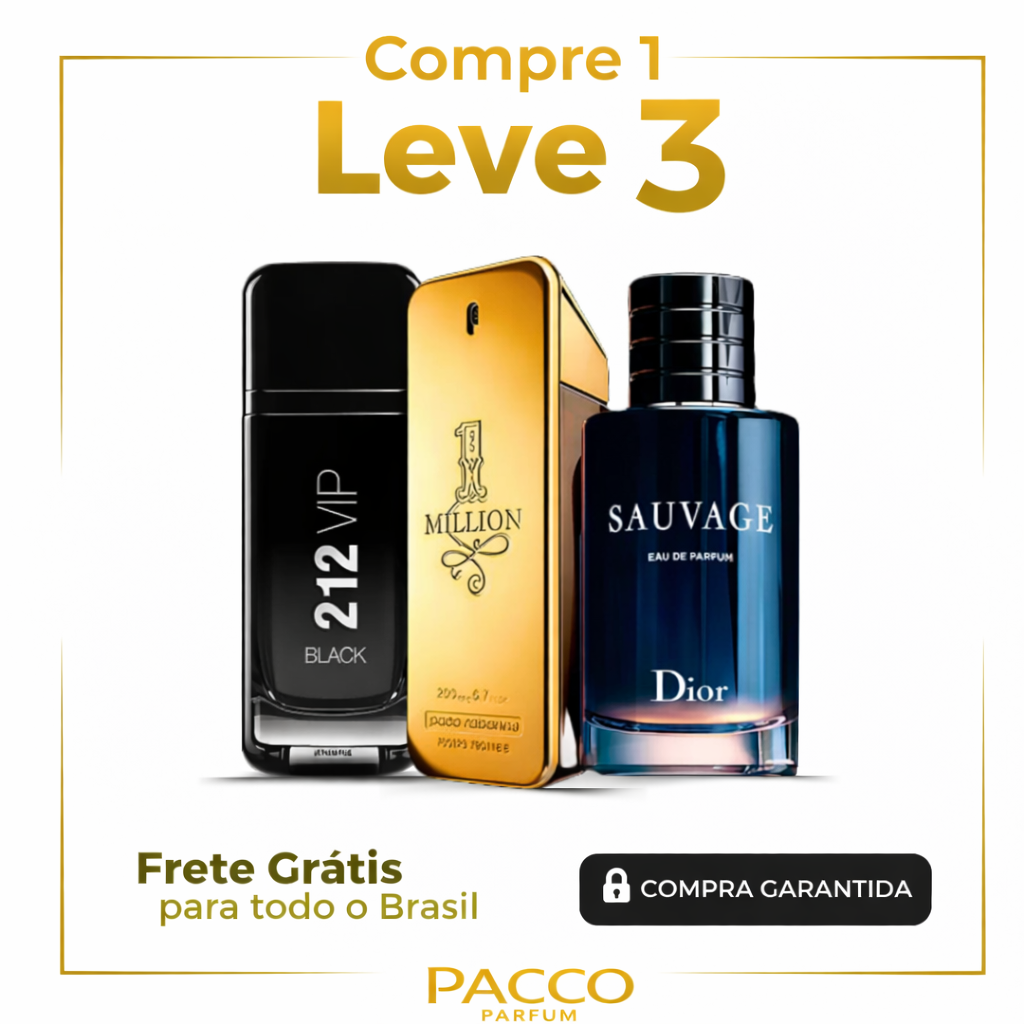 Sauvage Dior l Bleu de Chanel l 212 VIP Black (100ml cada)