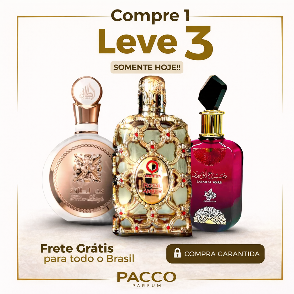 PROMOÇÃO COMPRE 1 LEVE 3 - Sabah Al Ward, Fakhar e Royal Amber - Queima de Estoque🔥  - 100ml Cada