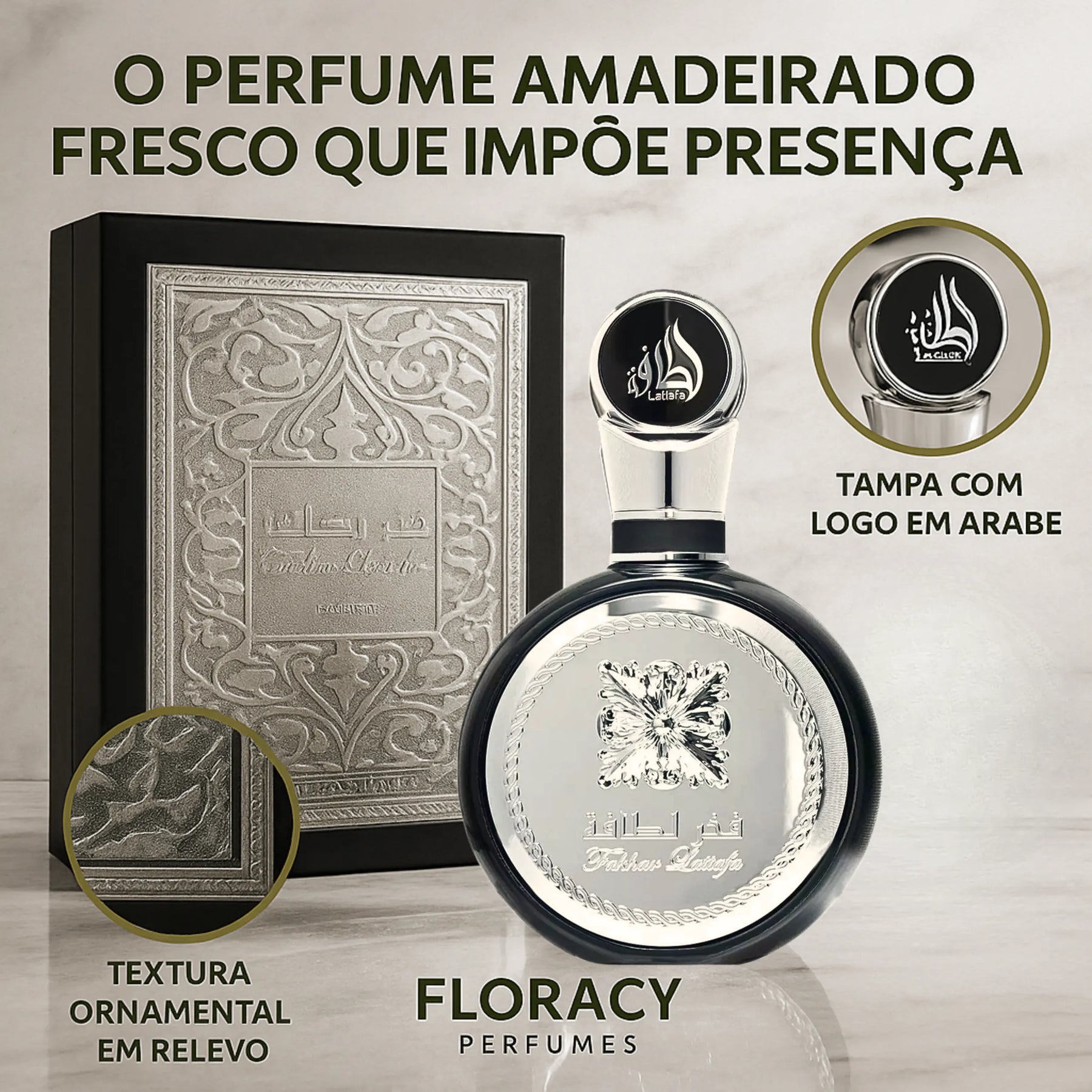 Asad Lattafa, Fakhar e Club De Nuit - Queima de Estoque🔥  - 100ml Cada