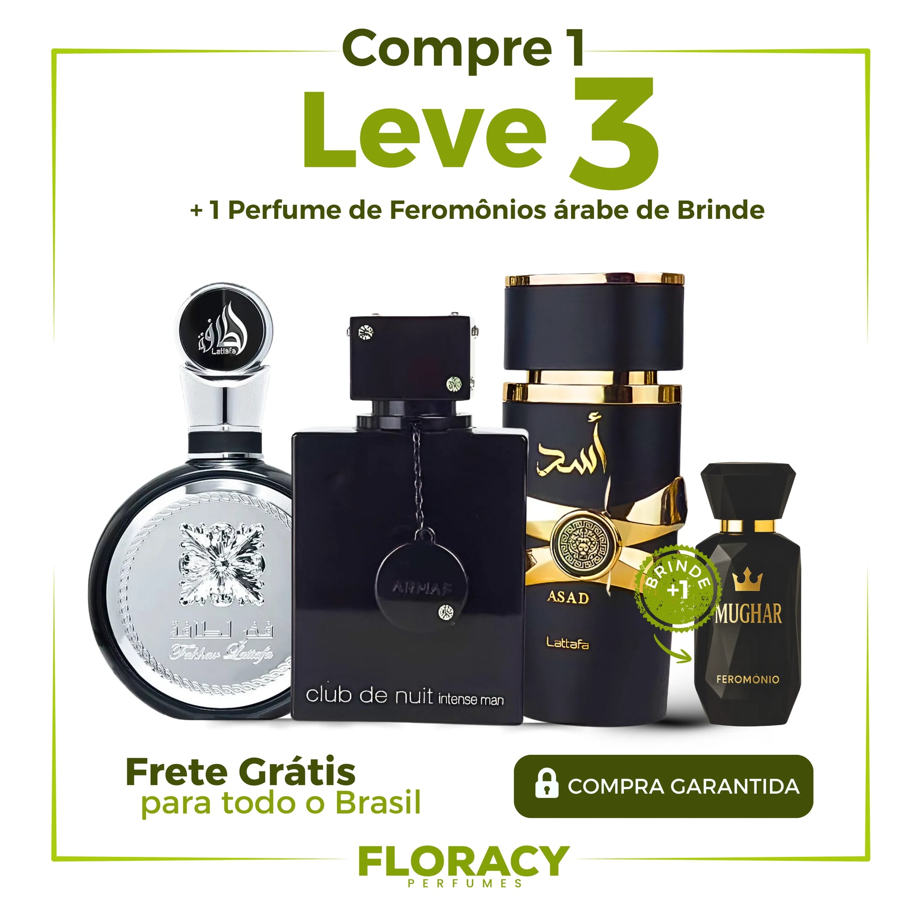Asad Lattafa, Fakhar e Club De Nuit - Queima de Estoque🔥  - 100ml Cada